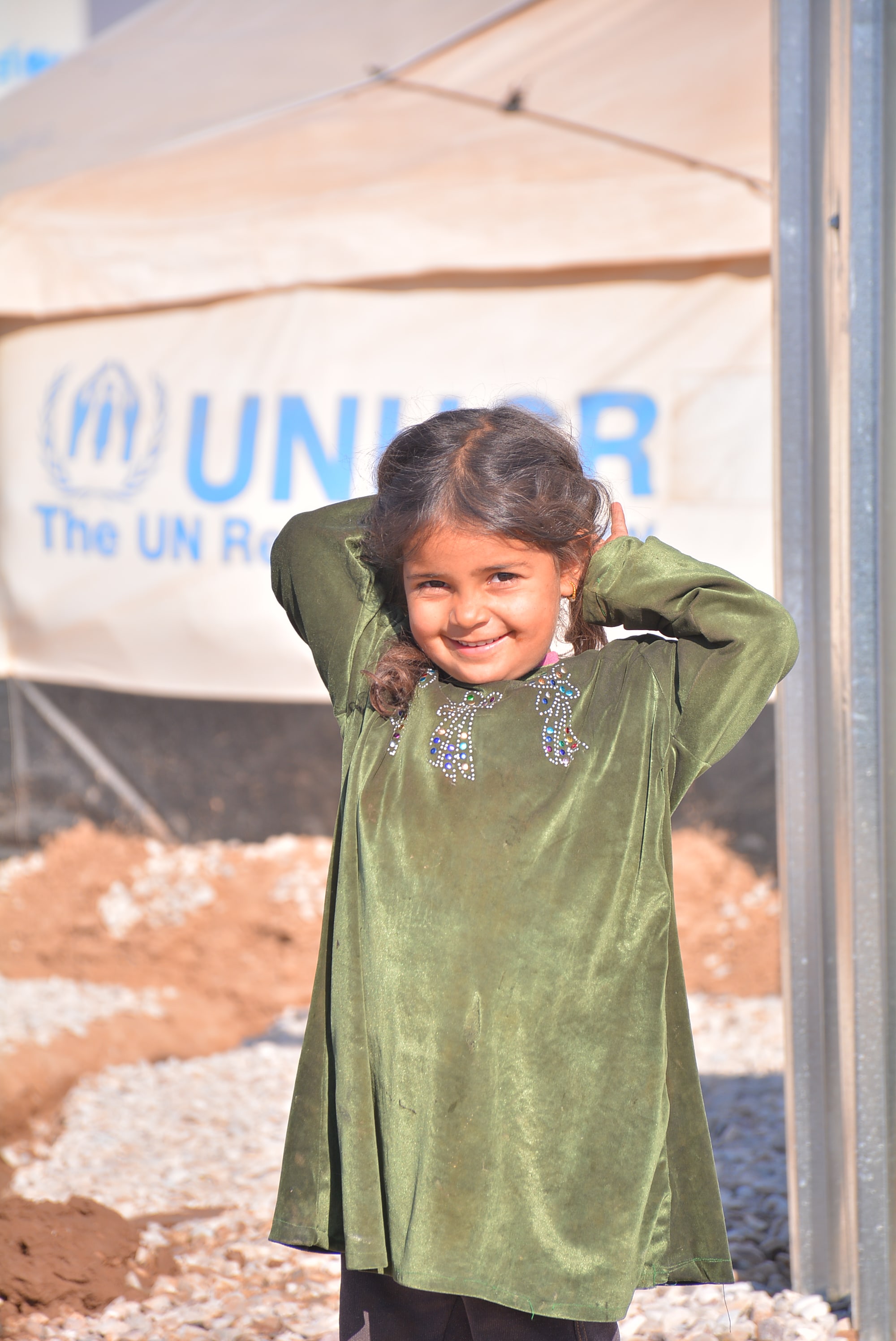 Iraqi IDP children in the Dibaga Camp, southwest of Erbil Province, Kurdistan Region. (Photo: Fryad Nanakali)